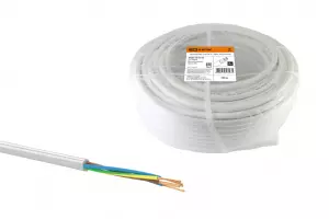 ЭЛМАКС - Провод ПВС 5х4 ГОСТ (100м), белый TDM элмакс, электротехника, кабель, светотехника, elmax.pro