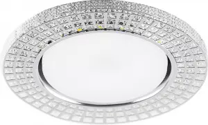 Светильник встраиваемый со светодиодной подсветкой 20LED*2835 SMD 4000K, 15W GX53, без лампы, прозра