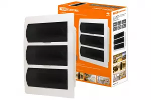 ЭЛМАКС - Бокс ЩРВ-П-45 модулей встраиваемый пластик IP40 TDM элмакс, электротехника, кабель, светотехника, elmax.pro