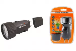 ЭЛМАКС - Фонарь "Компакт 4", аккумуляторный, 5 светодиодов 15 лм/Вт TDM элмакс, электротехника, кабель, светотехника, elmax.pro