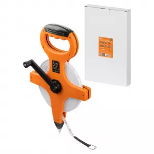 ЭЛМАКС - Мерная лента, 50 м х 13 мм, фибергласовое полотно, открытый корпус, штык для фиксации "Рубин" TDM элмакс, электротехника, кабель, светотехника, elmax.pro