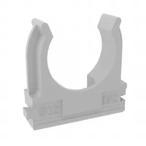 Держатель для труб (клипса) d32мм ДКС