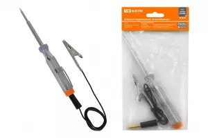 ЭЛМАКС - Отвертка-пробник (индикатор) автомобильная 135 мм, 6-24В, провод 0.5м, "ЭкспертЭлектрик" TDM элмакс, электротехника, кабель, светотехника, elmax.pro