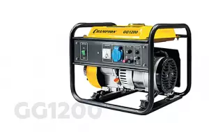 Генератор CHAMPION GG1300 (0,9/1,1Квт OHV 2,2лс 6л 24кг 1л/ч 12V)
