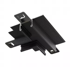 Т- образный коннектор встраиваемый Basity, черный