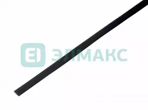 ЭЛМАКС - 5. 0 / 2. 5 мм 1м термоусадка черная REXANT элмакс, электротехника, кабель, светотехника, elmax.pro