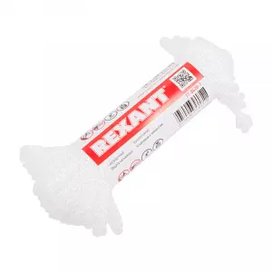ЭЛМАКС - Шнур "REXANT" 4мм 20м (белый)  элмакс, электротехника, кабель, светотехника, elmax.pro