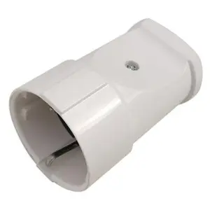 ЭЛМАКС - Розетка разборная General GRV-S-16-R-G-W-IP20, 16А, круглая, с/з, белая, IP20, 1/20/200 элмакс, электротехника, кабель, светотехника, elmax.pro