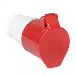 ЭЛМАКС - Розетка 225 3Р+РЕ+N 32А 380В IP44 EKF элмакс, электротехника, кабель, светотехника, elmax.pro