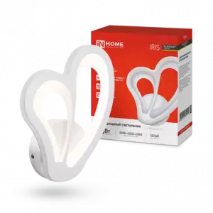 ЭЛМАКС - Светильник светодиодный ELEGANT IRIS 15Вт 230В 3000-6500K 1200Лм STEP COLOR белый IN HOME элмакс, электротехника, кабель, светотехника, elmax.pro