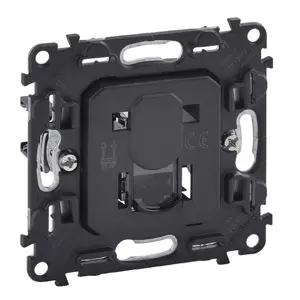 ЭЛМАКС - Valena IN'MATIC.Информационная розетка одиночная RJ45 Кат.6А UTP элмакс, электротехника, кабель, светотехника, elmax.pro