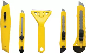 Ножи и скребки в наборе 5 шт. (FIT DIY)