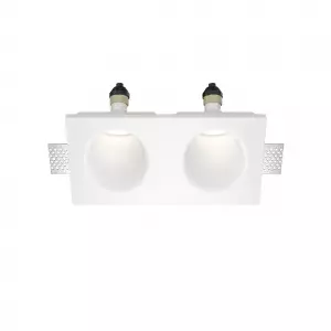 Встраиваемый светильник Gyps Modern GU10 2x12Вт