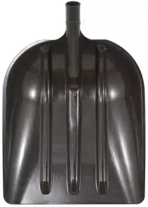 Лопата для уборки снега пластиковая без черенка 400х470 мм