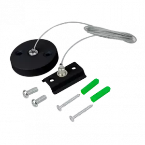 ЭЛМАКС - Комплект для подвесного монтажа шинопровода SK2-B-TL 2м черный серии TOP-LINE IN HOME элмакс, электротехника, кабель, светотехника, elmax.pro