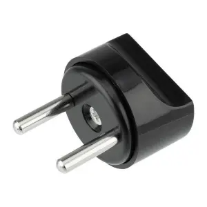 ЭЛМАКС - Сетевой переходник "Питер" черный REXANT элмакс, электротехника, кабель, светотехника, elmax.pro