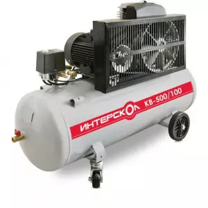 КВ-500/100 Компрессор воздушный масляный с ременным приводом