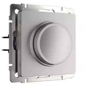 ЭЛМАКС - W1142006/ Диммер (серебряный) элмакс, электротехника, кабель, светотехника, elmax.pro