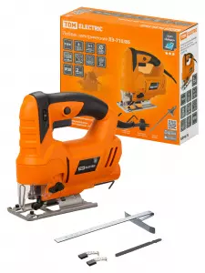 ЭЛМАКС - Лобзик электрический ЛЭ-710/85, мощ. 710 Вт, пропил 85 мм, 3000 ход/мин, шнур 3 м, "Алмаз" ТDM элмакс, электротехника, кабель, светотехника, elmax.pro