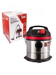 ЭЛМАКС - Пылесос строительный VC1500/20-1 (20л,1500Вт,3м шланг,пылесборник) №1 элмакс, электротехника, кабель, светотехника, elmax.pro