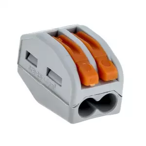 ЭЛМАКС - Клемма СМК-412, рычаг, 2 отв., 0.08-2.5мм2 (уп.100шт.) EKF элмакс, электротехника, кабель, светотехника, elmax.pro