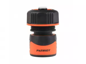 Соединитель быстросъемный PATRIOT HCP 34 A, ABS+TPR, 3/4" (аквастоп)