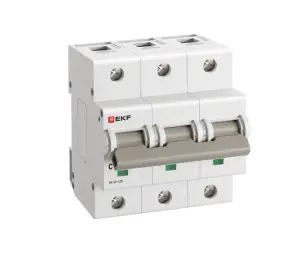 ЭЛМАКС - Автоматический выключатель ВА 47-125 3P 10А (C) 15кА PROXIMA EKF элмакс, электротехника, кабель, светотехника, elmax.pro