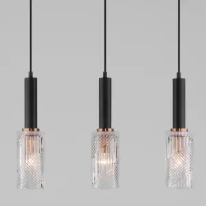 ЭЛМАКС - Подвесной светильник 50176/3 черный элмакс, электротехника, кабель, светотехника, elmax.pro