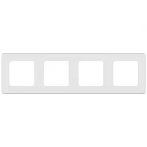 ЭЛМАКС - Рамка 4п Белый Inspiria Legrand элмакс, электротехника, кабель, светотехника, elmax.pro