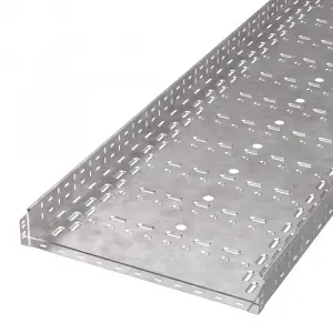 Лоток перфорированный Стандарт HDZ 600х80х3000 (1,0 мм) (6 м/уп) Промрукав