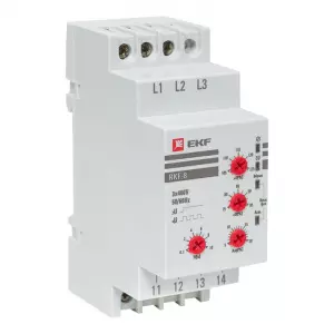 ЭЛМАКС - Реле контроля фаз многофункциональное RKF-8 EKF элмакс, электротехника, кабель, светотехника, elmax.pro