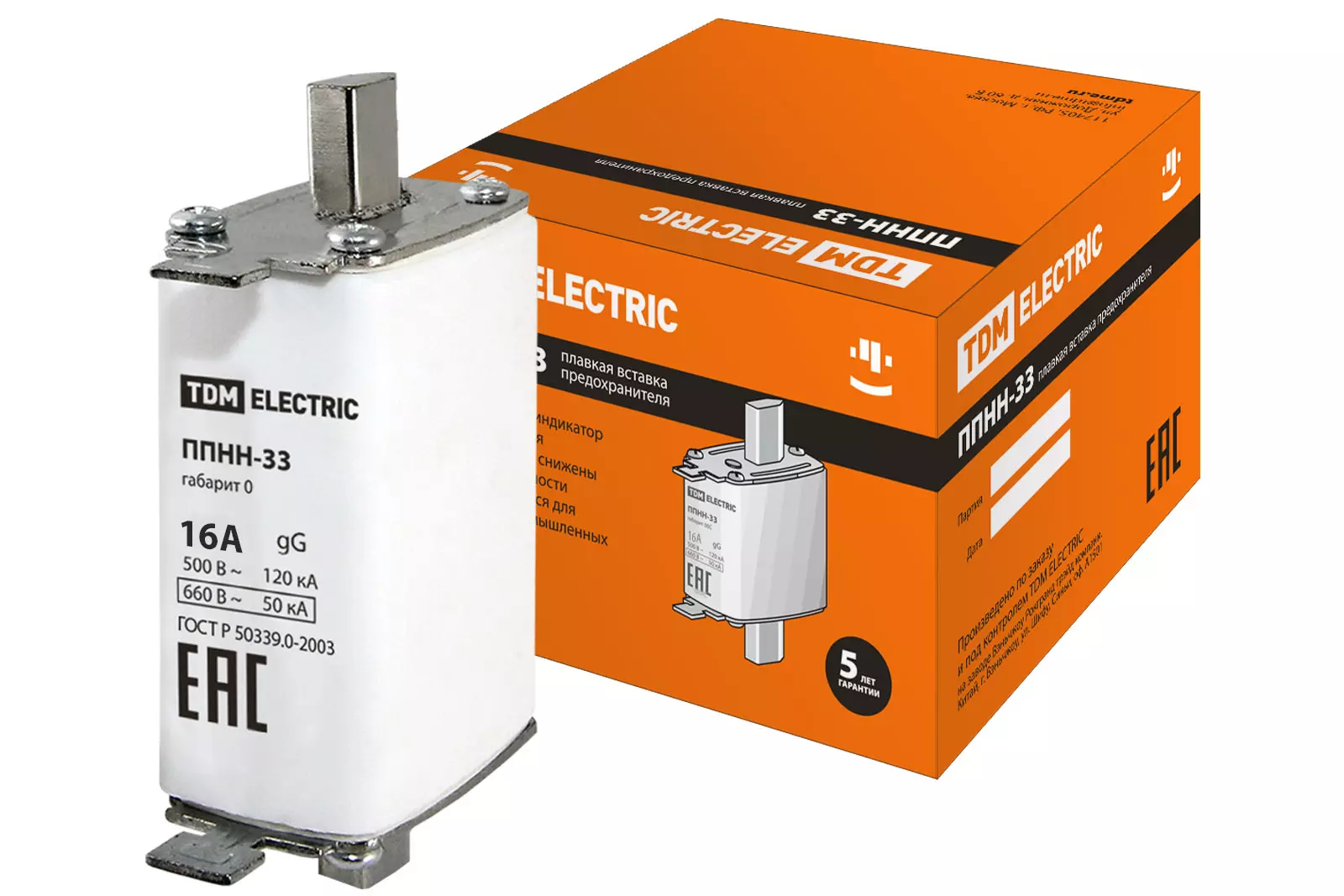ППНН-33 габ.0, 16А TDM ППНН-33 габ.0, 16А TDM