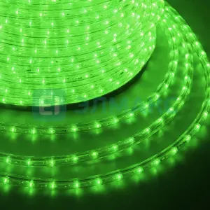 ЭЛМАКС - Дюралайт LED, постоянное свечение (2W) - зеленый Эконом 24 LED/м , бухта 100м элмакс, электротехника, кабель, светотехника, elmax.pro