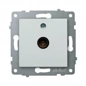 розетка телевизионная OVIVO Loft оконечная белый