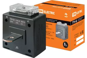 ЭЛМАКС - Трансформатор тока измерительный ТТН-Ш 300/5- 5VA/0,5-Р TDM элмакс, электротехника, кабель, светотехника, elmax.pro