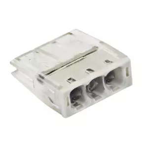 ЭЛМАКС - Клемма СМК 2273-243 (с пастой) 3 отверстия 0,5-2.5мм2 (100шт.) EKF элмакс, электротехника, кабель, светотехника, elmax.pro