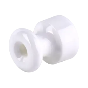 ЭЛМАКС - WL18-17-02/ Керамический изолятор для ретро провода белый элмакс, электротехника, кабель, светотехника, elmax.pro