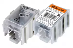 ЭЛМАКС - Распределительный блок проходной РБП 35 (1х35 - 4х6 мм2) 125/50 А TDM элмакс, электротехника, кабель, светотехника, elmax.pro