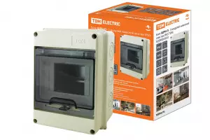 ЭЛМАКС - Бокс ЩРН-П-5 модулей навесной пластик IP65 TDM элмакс, электротехника, кабель, светотехника, elmax.pro