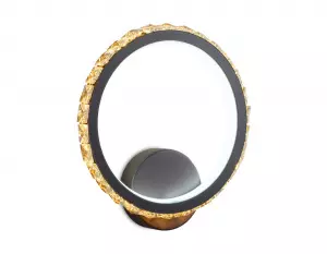 ЭЛМАКС - Настенный светодиодный светильник с выключателем FA212 CF кофе LED 3000K+6400K 15W 230*250*45 элмакс, электротехника, кабель, светотехника, elmax.pro