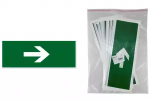 ЭЛМАКС - Знак "Направляющая стрелка" 350х124мм для ССА TDM элмакс, электротехника, кабель, светотехника, elmax.pro