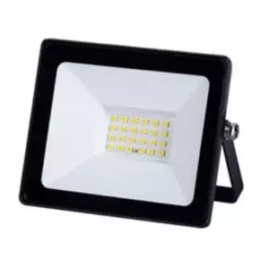 ЭЛМАКС - Прожектор светодиодный СДО-04-020Н-Ф (с фотореле) 20 Вт, 6500 К, IP65, черный, Народный элмакс, электротехника, кабель, светотехника, elmax.pro