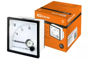 ЭЛМАКС - Вольтметр В72П 15В-1,5 TDM элмакс, электротехника, кабель, светотехника, elmax.pro
