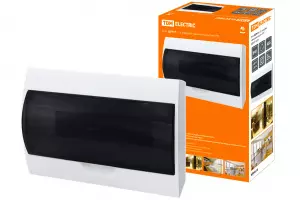 ЭЛМАКС - Бокс ЩРН-П-15 модулей навесной пластик IP40 TDM элмакс, электротехника, кабель, светотехника, elmax.pro