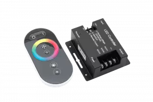 ЭЛМАКС - Контроллер радио touch DELUCE 24А, 12/24 Вольт, RF-RGB-S-24A элмакс, электротехника, кабель, светотехника, elmax.pro