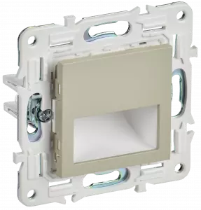 ЭЛМАКС - SKANDY Подсветка LED встраиваемая SK-L01B беж. IEK элмакс, электротехника, кабель, светотехника, elmax.pro