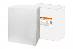 ЭЛМАКС - Бокс пластиковый ЩМП-0-3, ABS, IP65, -45 до +75 С, навесной, (400x300x170) TDM элмакс, электротехника, кабель, светотехника, elmax.pro