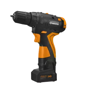 ЭЛМАКС - Дрель-шуруповерт аккумуляторная ДА-24Л-2К/Б (2,0 А/ч) (бесщеточный двигатель) Вихрь элмакс, электротехника, кабель, светотехника, elmax.pro