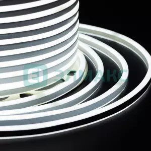 ЭЛМАКС - Гибкий Неон LED SMD, компактный 7х12мм, двухсторонний, белый, 120 LED/м, бухта 100м элмакс, электротехника, кабель, светотехника, elmax.pro