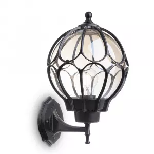 ЭЛМАКС - Светильник садово-парковый, 60W 230V E27 IP44 черный, PL3801 элмакс, электротехника, кабель, светотехника, elmax.pro